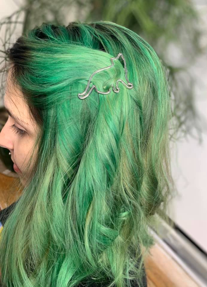 Jade. Green. Hair color  Green hair dye, Green hair, Hair